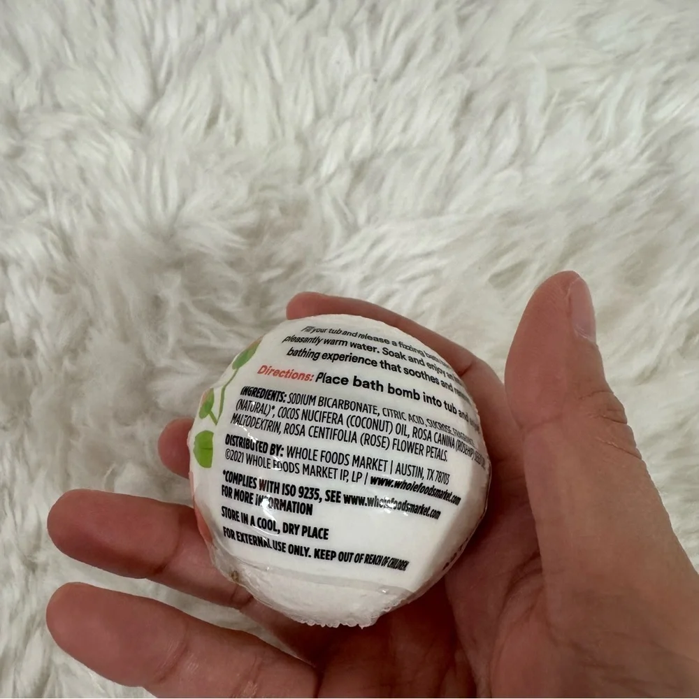 365 by Whole Foods Market Rose Petal Scented Bath Bombs